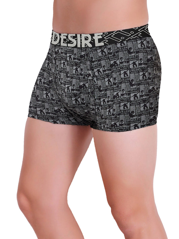 T.T. Men Desire Printed Mini Trunks Pack Of 2 Assorted
