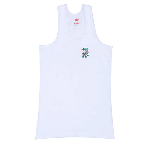T.T. Kids Titanic Vest Pack Of 3 White