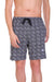 T.T. Men Printed Bermuda Shorts Grey