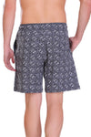 T.T. Men Printed Bermuda Shorts Grey