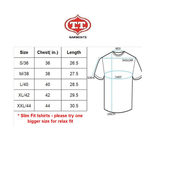 T.T. Round Neck Mens T-Shirt Pack Of 3