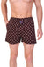 HiFlyers Men Printed Cotton Boxer Short Brown
