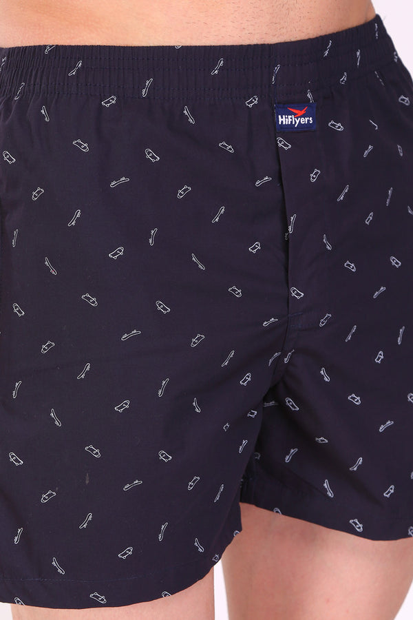 Boxer Short Pant Navy