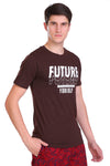 Men Trendy Brown T-Shirts