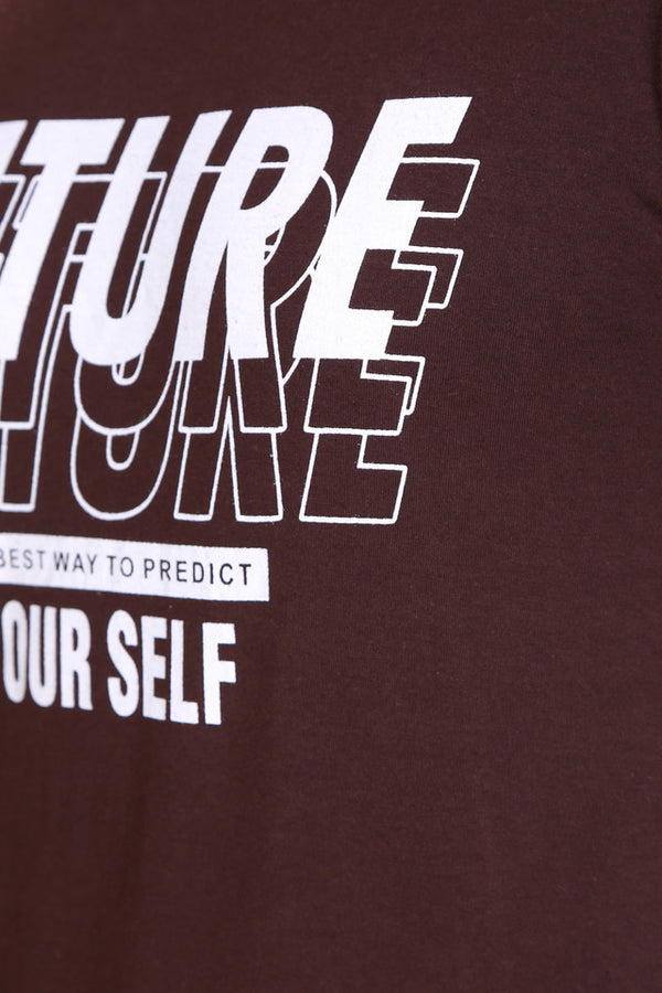 Men Trendy Brown T-Shirts