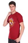Men Trendy Maroon T-Shirts