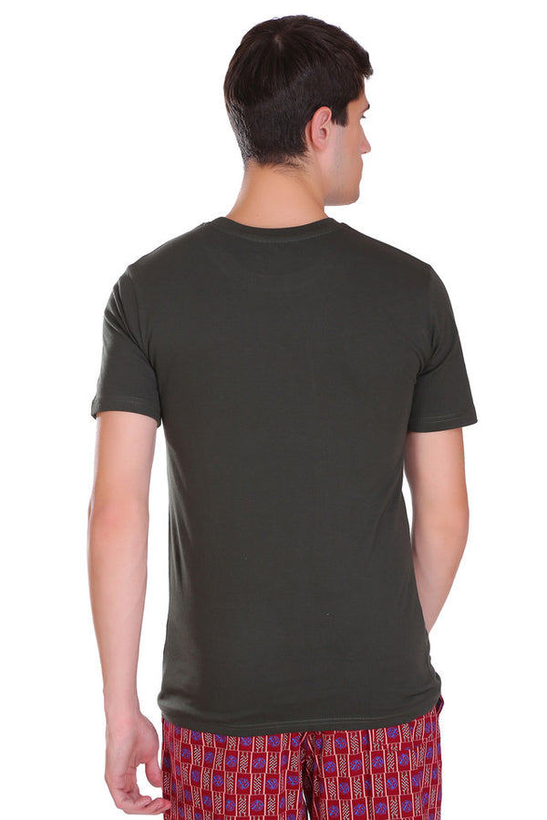 Men Trendy Green T-Shirts