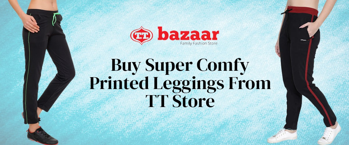 Buy Super Comfy Printed Cotton Leggings From TT Store