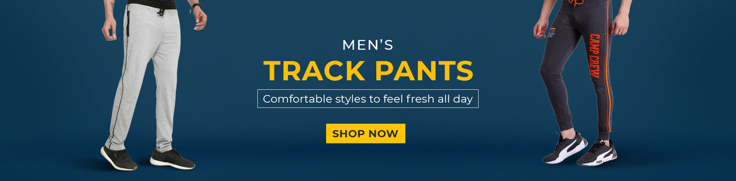 Men Track Pants Online, Shop Track Pants