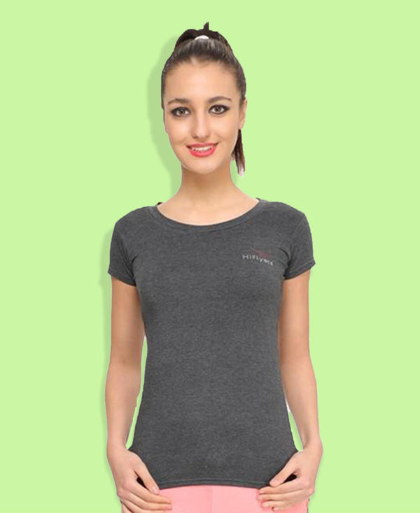 HiFlyers Womens T Shirt Grey
