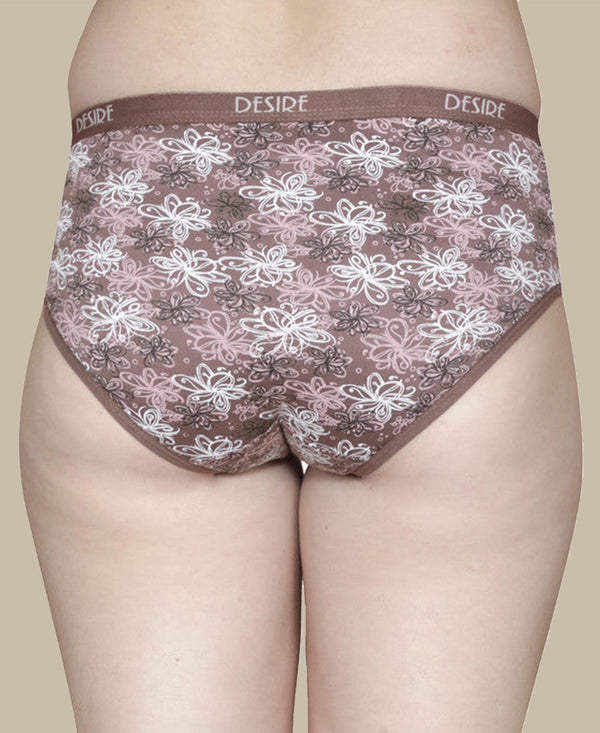 T.T. Womens Desire Hi-Cut Panty Pack Of 3