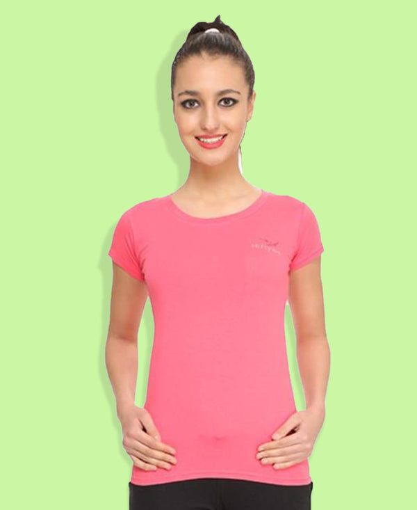 HiFlyers Womens T Shirt Dark Red