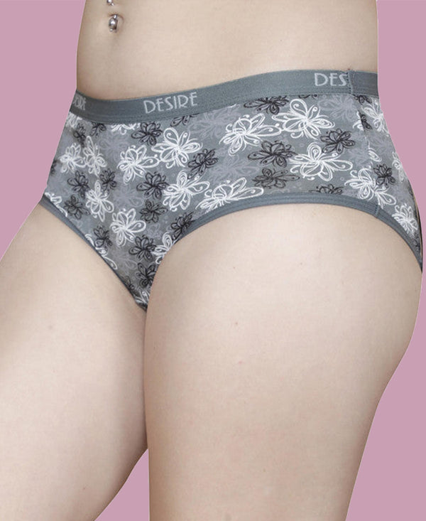 T.T. Womens Desire Hi-Cut Panty Pack Of 3