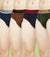 T.T. Mens Desire 100% Combed Cotton Front Open Brief Top Elastic Pack Of 4 Assorted