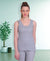 T.T. Women Top - Pyjama Set Thermal - Grey Melange