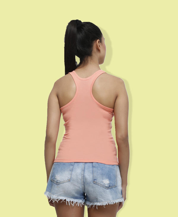 T.T. Women Coral Racerback Vest
