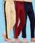 T.T. Men Regular Fit Poly Jersey Cut And Sew Trackpant Pack Of 3-Maroon-Navy-Skin