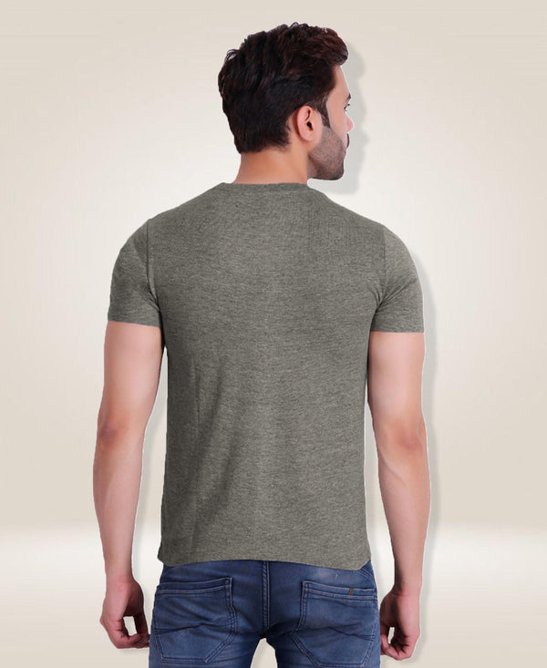 T.T. Cool Men T-Shirt Charcoal Mã©Lange