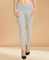 HiFlyers Women Grey Ankle Length Leggings / Yoga Pant