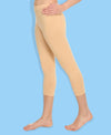 HiFlyers Women Yogawear Casual Capri Beige