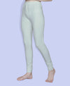 T.T. Women Solid Chudidar Cotton Lycra Cool Leggings -Ivory