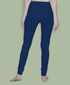 T.T. Women Solid Chudidar Cotton Lycra Cool Leggings -Navy Blue - Wine( Free Size)