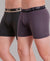 T.T. Men Jazz Top Elastic Trunk Pack Of 2 (Anthra - Grey)