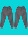 T.T. Kids Elite Plain Thermal Trouser Pack Of 2 Anthra