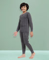T.T. Elite Kids Light Weight Thermal Set With Polyfill Sandwich Technology - Anthra Melange
