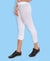 HiFlyers Women Yogawear Casual Capri White