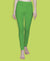 T.T. Women Solid Chudidar Cotton Lycra Cool Leggings -Flourescent Green