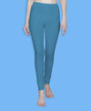 T.T. Women Solid Chudidar Cotton Lycra Cool Leggings -Baby Blue