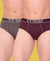 T.T. Men Desire Brief Solid Pack Of 2 Assorted Colors