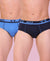 T.T. Men Jazz Brief Solid Pack Of 2 Assorted Colors