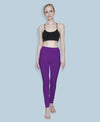 T.T. Women Solid Chudidar Cotton Lycra Cool Leggings -Navy Blue - Wine( Free Size)
