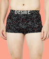 T.T. Mens Desire 100% Combed Cotton Printed Mini Top Elastic Trunk Pack Of 5 Assorted