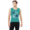 T.T. Men Cool Cotton Printed Regular Fit Round Neck Muscle Tees Pack Of 3 Green::Maroon::Navy