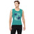 T.T. Men Cool Cotton Printed Regular Fit Round Neck Muscle Tees Pack Of 1 Green