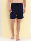 T.T. Men Regular Fit Poly Jersey Cut And Sew Bermuda Short Pack of 3-Brown-Maroon-Navy