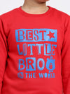 Hiflyers Boys Regular Fit | Premium Cotton Fleece |Full Sleeves|Round Neck|Trendy Winter Wear| Sweatshirts For Boys And Girls -Red