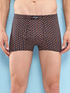 T.T. Men Desire Super Combed Cotton Printed Snug Fit Mini Trunks For Men Pack Of 2 Brown::Navy