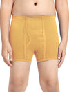 T.T. Boys |Regular Fit|Breathable & Soft Innerwear|Front Open Kids Trunks| Pure Cotton |Jazz Fine Long Inner Elastic Trunks|Boys Trunks Pack Of 3-Beige::Green::Sky