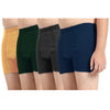 T.T. Boys |Regular Fit|Breathable & Soft Innerwear|Front Open Kids Trunks| Pure Cotton |Jazz Fine Long Inner Elastic Trunks|Boys Trunks Pack Of 4-Mix Color