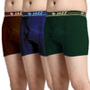 T.T. Boys |Regular Fit|Breathable & Soft Innerwear|Front Open Kids Trunks| Pure Cotton |Jazz Fine Long Top Elastic Trunks|Boys Trunks Pack Of 3