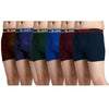 T.T. Boys |Regular Fit|Breathable & Soft Innerwear|Front Open Kids Trunks| Pure Cotton |Jazz Fine Long Top Elastic Trunks|Boys Trunks Pack Of 6-Mix Color