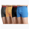 T.T. Boys |Regular Fit|Breathable & Soft Innerwear|Front Open Kids Trunks| Pure Cotton |Jazz Fine Long Top Elastic Trunks|Boys TrunksPack Of 4-Mix Color