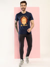 T.T. Men|Printed Tshirts For Men|Eco Friendly Recycled Fabric |Graphics Printed Tees|Round Neck|Half Sleeves|Cotton Blended Tees For Men|Regular Fit|Big Print|Pack Of 3|Black-Maroon-Navy