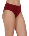 T.T. Women, Cotton Spandex,Mid-Rise, Full Coverage Briefs For Daily Wear, Soft Breathable Comfort Panty, Pack Of 3, Maroon-Navy-Black