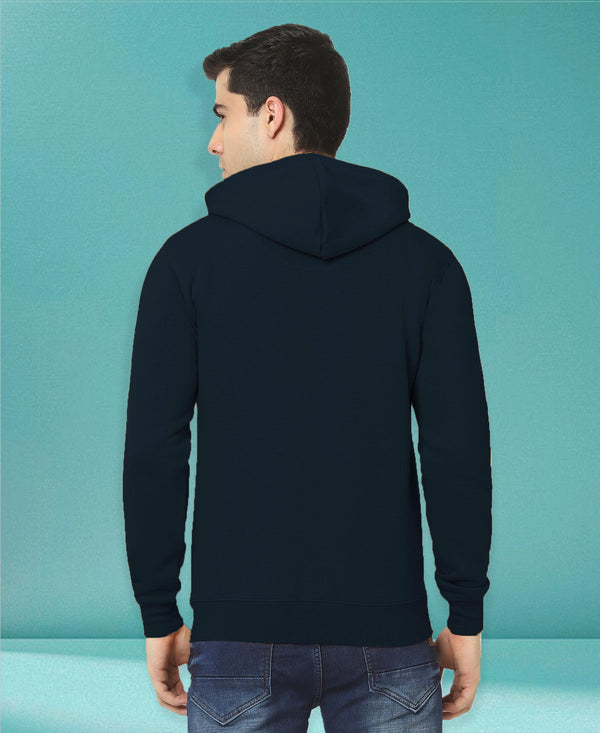 HiFlyers Men|Hooded Sweatshirt|Regular Fit|Cotton Blend Fleece|Full Zipper Winter Hoodie With Side Pockets|Full Sleeve Casual Wear|Teal
