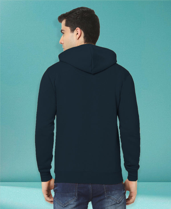 HiFlyers Men|Hooded Sweatshirt|Regular Fit|Cotton Blend Fleece|Full Zipper Winter Hoodie With Side Pockets|Full Sleeve Casual Wear|Teal
